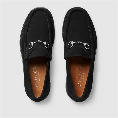 mens suede horsebit loafers